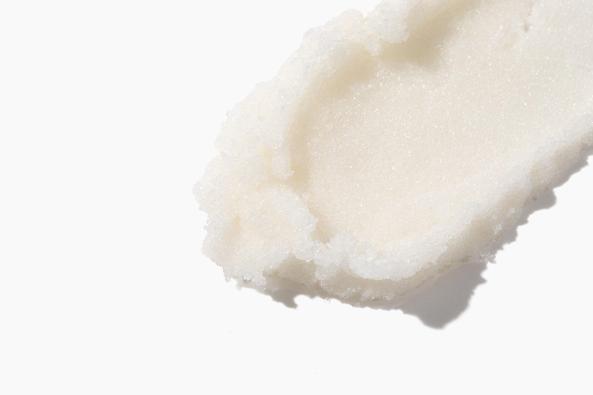 Close-up of a scrub on a light gray background